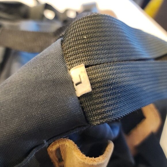 THE NORTH FACE frame back pack BLUE Brown tag USA Vintage 25X22" Size Large - Picture 5 of 9